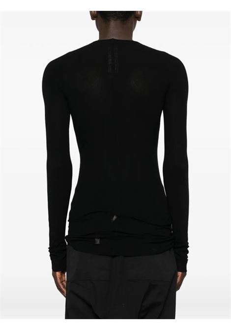 rib ls t tee man black RICK OWENS | RU01F2250 RC09